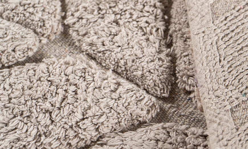 Image 10: Tappeto bagno antiscivolo in cotone