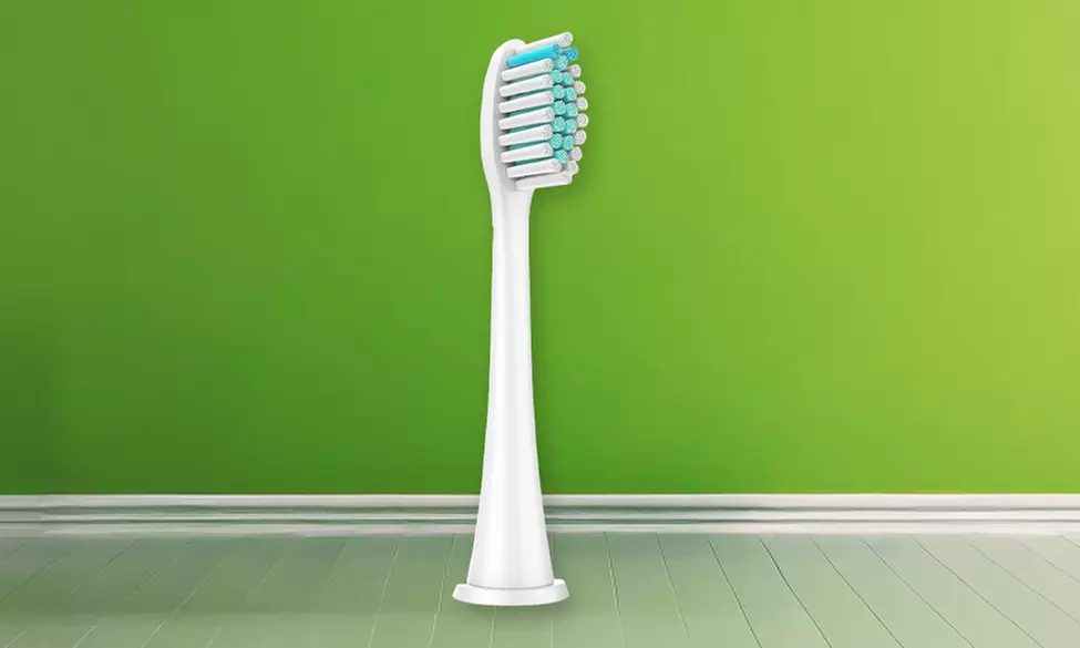 12 Pcs Toothbrush Replacement Brush Heads - White (Philips Sonicare Compatible)