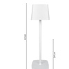 Image 41: Lot de 2 lampes LED design moderne