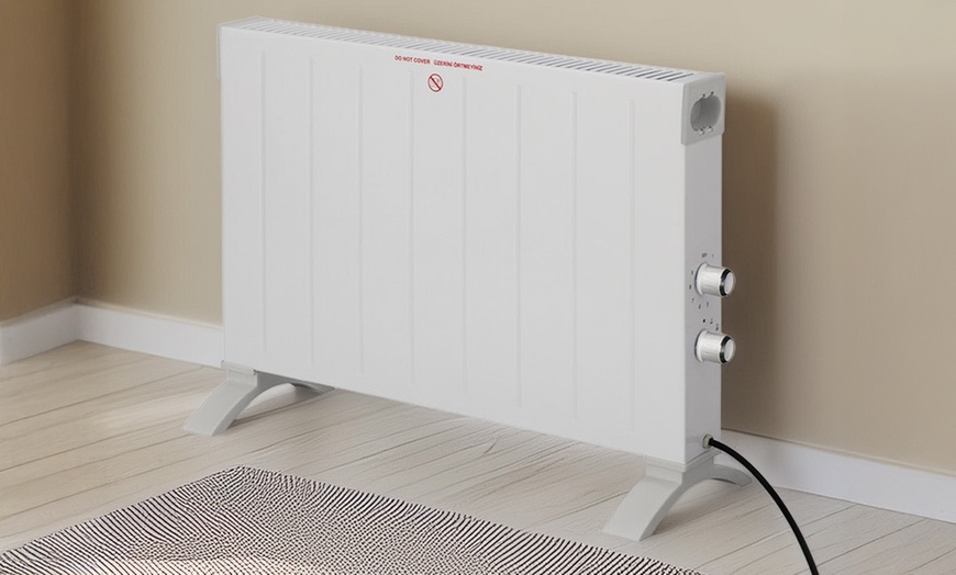 Image 1: Elektrischer Boden-Konvektor 2200 W mit Timer-Funktion