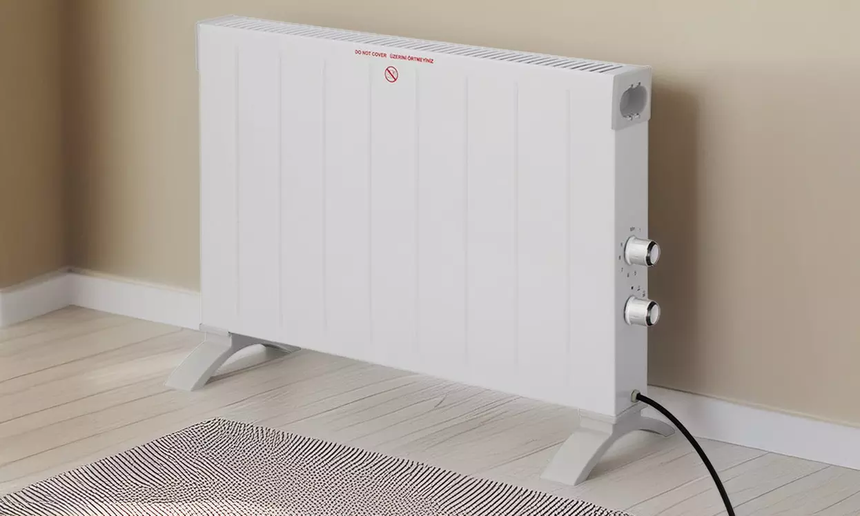 Elektrischer Boden-Konvektor 2200 W mit Timer-Funktion