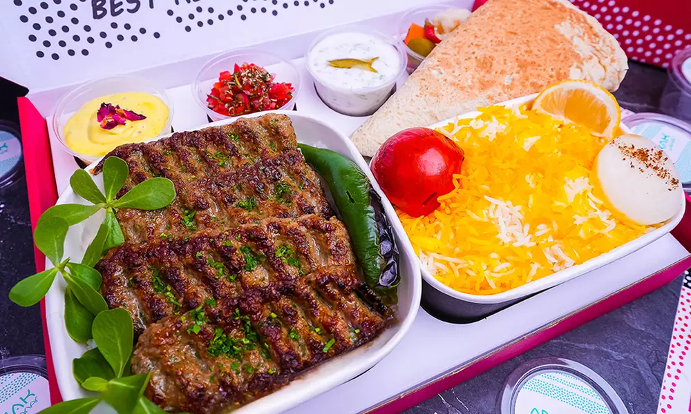 Savor 100, 200, or 300 AED Worth of Mediterranean and Persian Cuisine