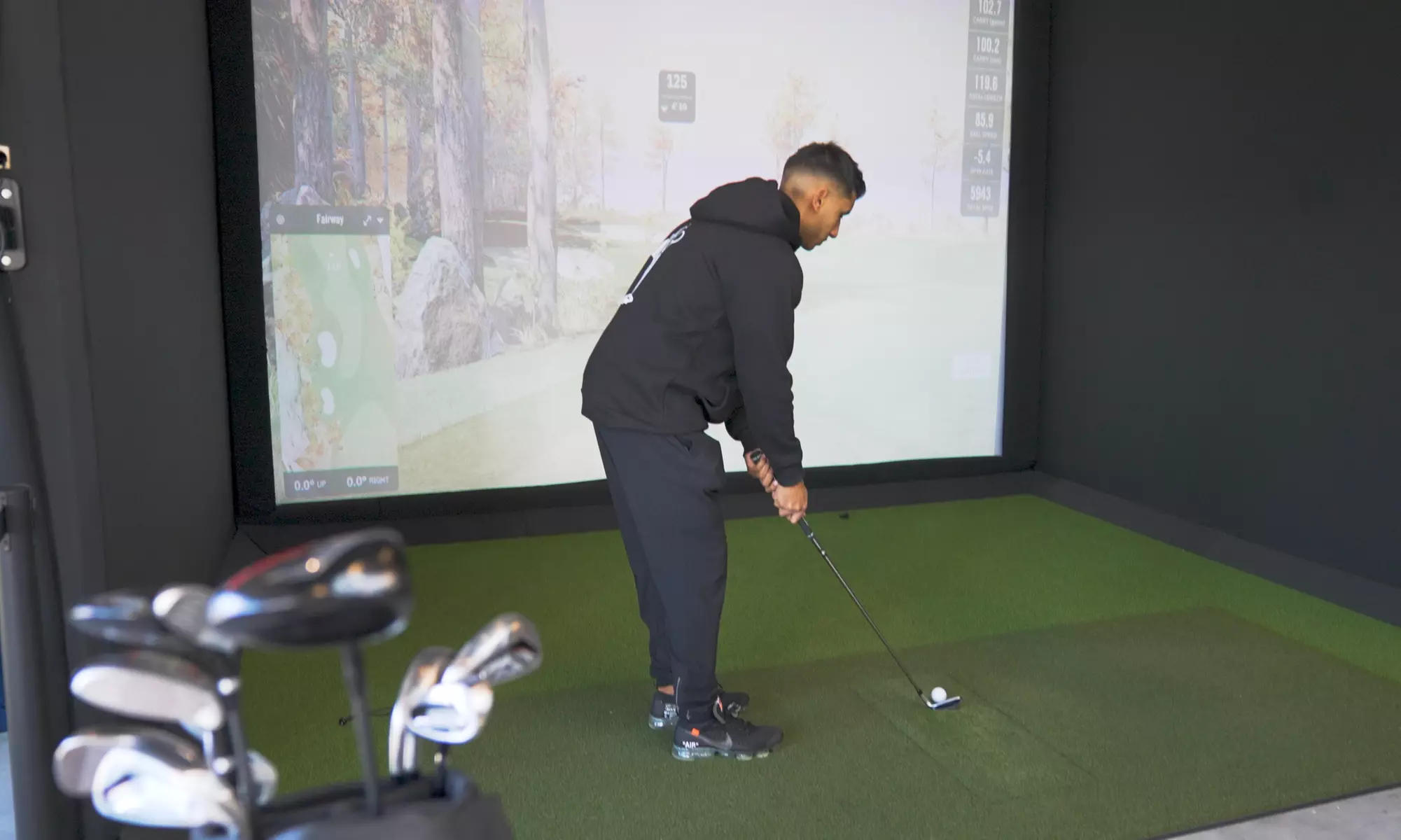 Sharpen Your Skills: 60-Minute Indoor Golf Simulator Session