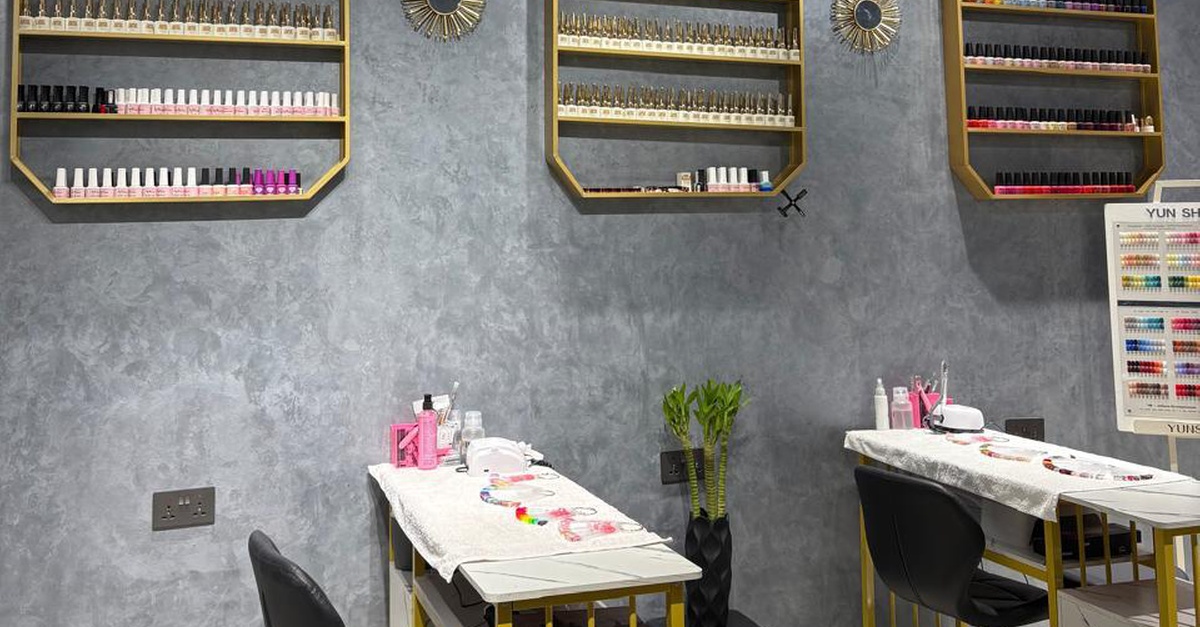 Acrylic Or Hard Gel Extensions With Classic Or Gelish Mani-Pedi Acrylic Or Hard Gel Extensions With Classic Or Gelish Mani-Pedi