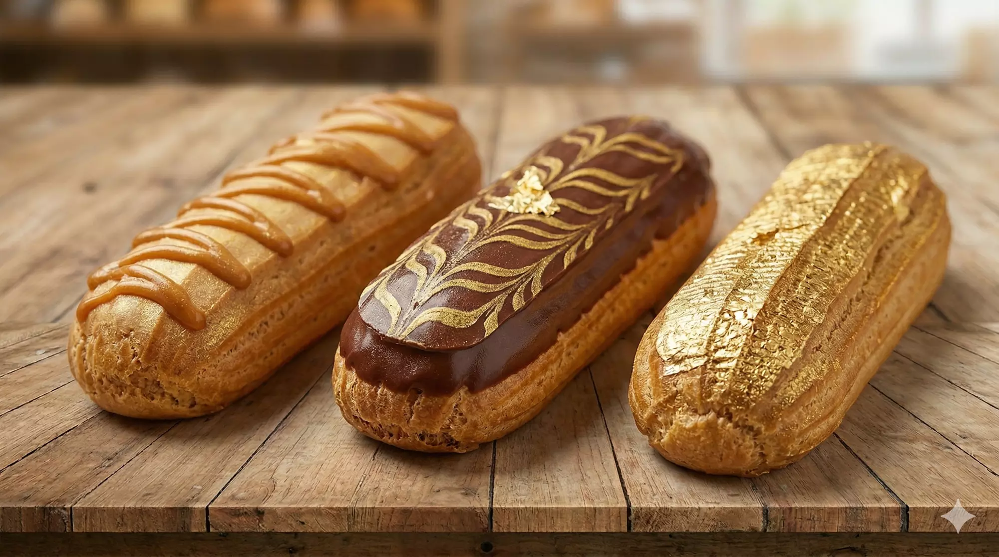 Handcrafted Gourmet Éclairs: Packs of 4, 6, or 10 for Any Occasion