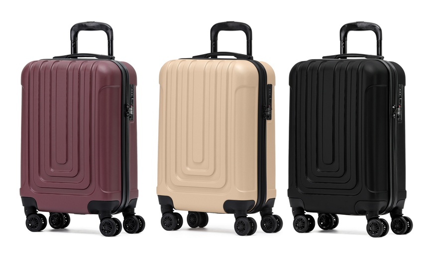 Image 1: ABS Hard Shell Suitcases