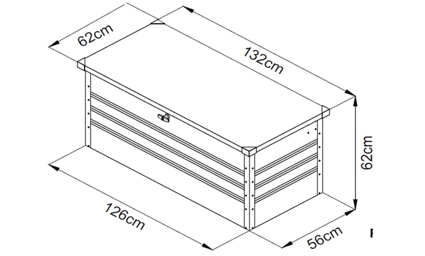 Image 6: Aluminium opbergkist