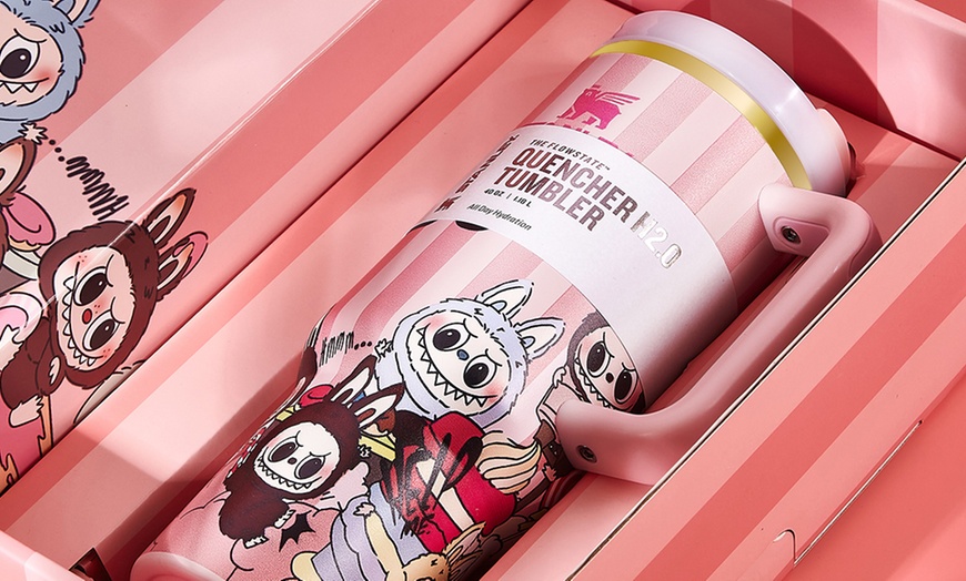 Image 21: Limited Edition Stanley x Labubu Tumblers with a Gift Box