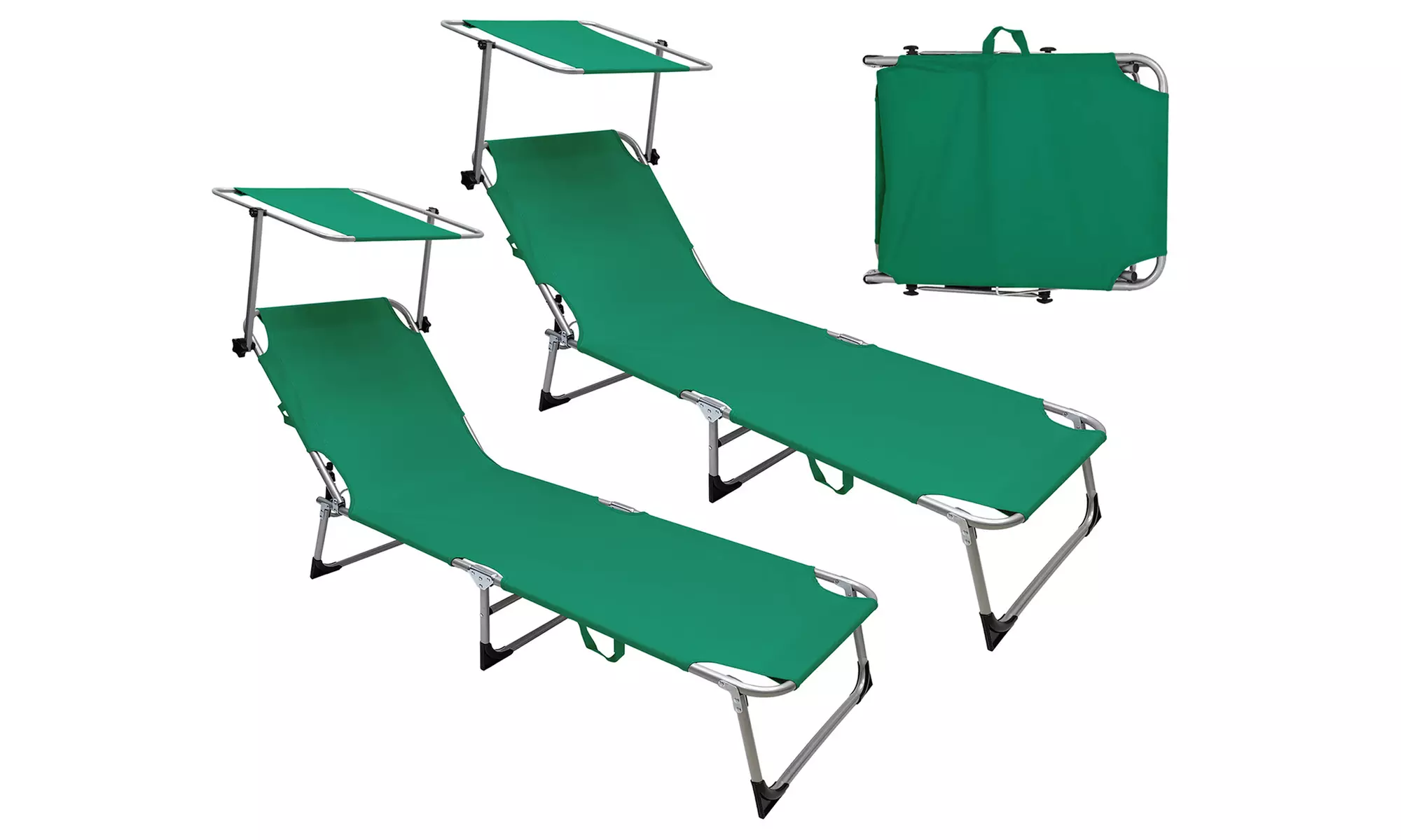 2 Sonnenliegen „Malta“ oder „Gallipoli“