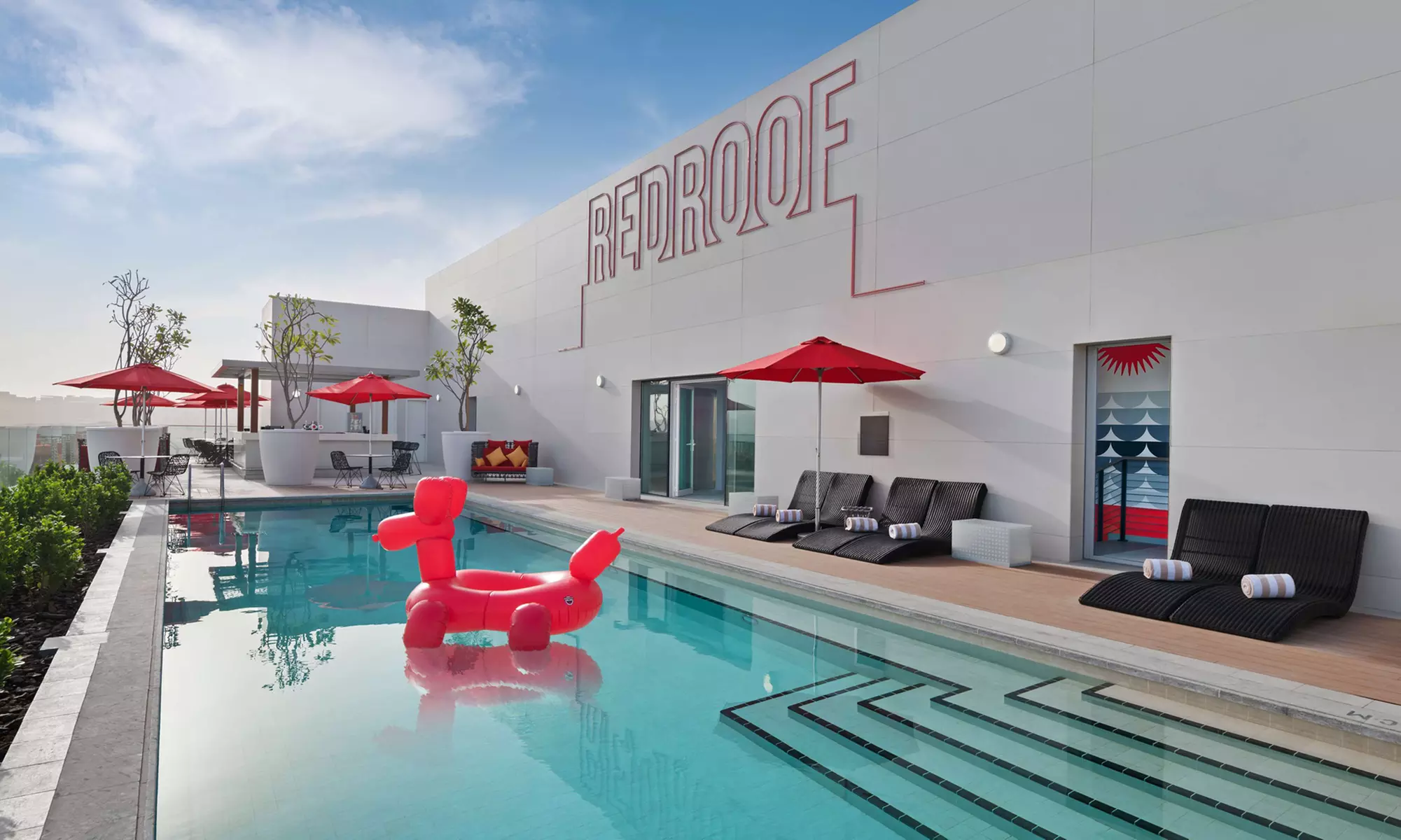 Poolside Escape with Rooftop Views, F&B Credit & Live DJ Entertainment