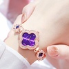 Image 5: Four-leaf Clover Bracelet Quartz Watch