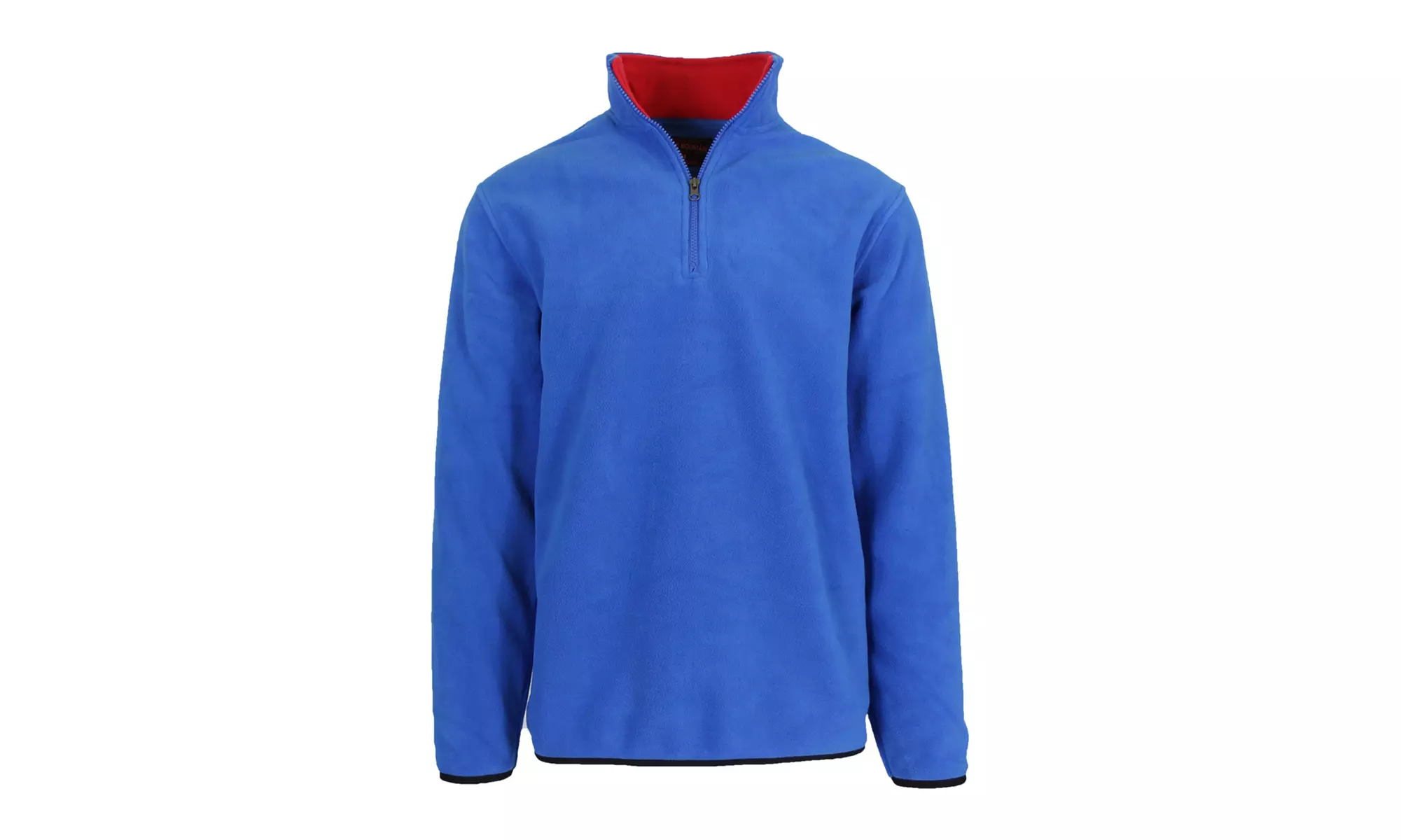 Men's Polar Fleece Pullover Quarter Zip Sweater (Sizes, S-XL)