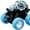 Image 4: 4-Pack 360° Rotating Mini Off-Road Pull-Back Cars for Kids