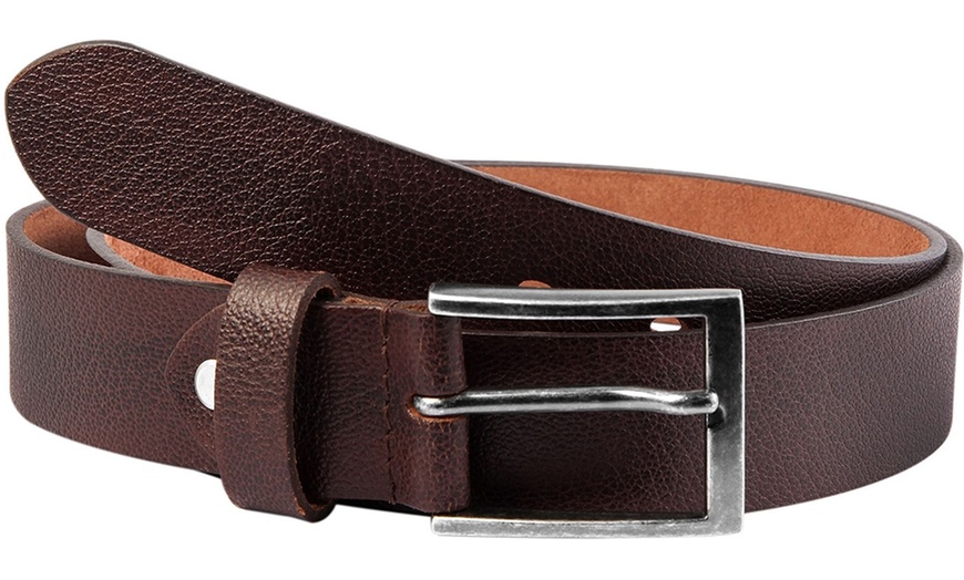 Image 5: Leonardo Verrelli leren riem