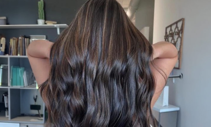 Image 4: Haircut, Style and Deep-Condition with Optional Full Custom Color