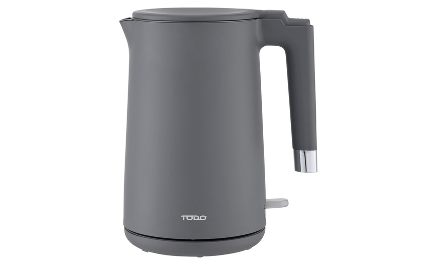 Image 26: TODO 1.7L Electric Cordless Kettle Stainless Steel/ Led Water Jug