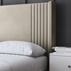 Image 6: DS Living Elara Winged Panel Bed With Ottoman Gas Lift