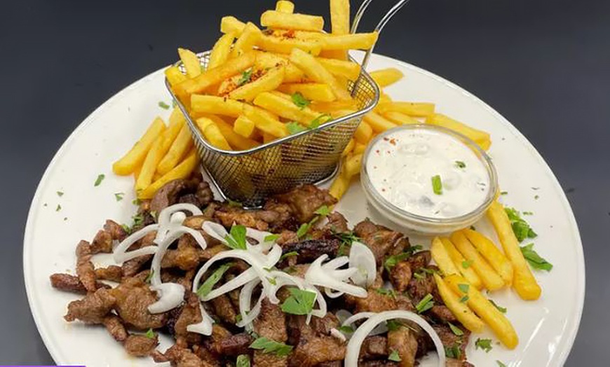 Image 1: Gyros deluxe: 2-Gänge-Gyros-Menü für 2 oder 4 Personen