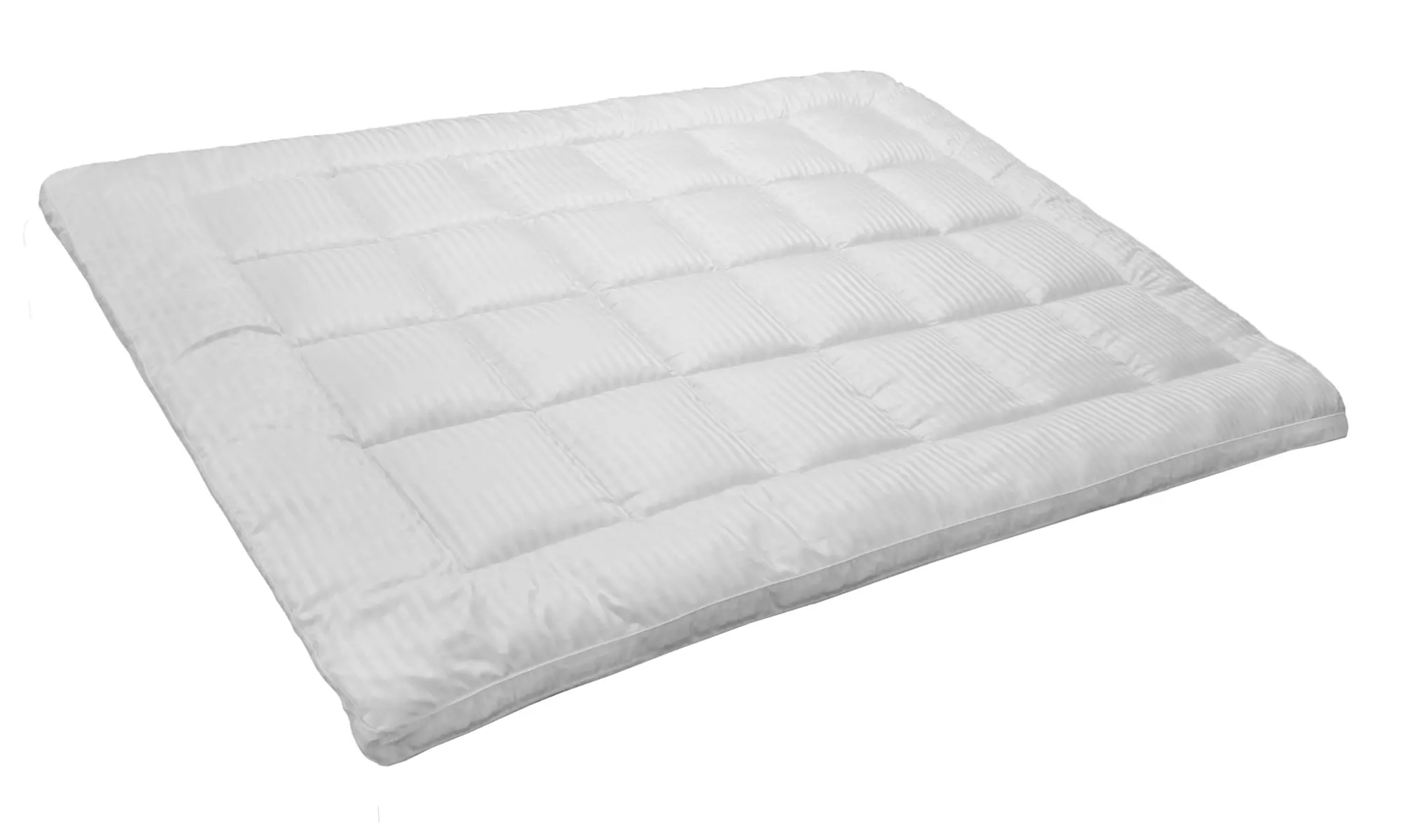 Surmatelas gamme "Luxe" de la marque Sampur, tissage jacquard satin, dimension au choix - Second Medium