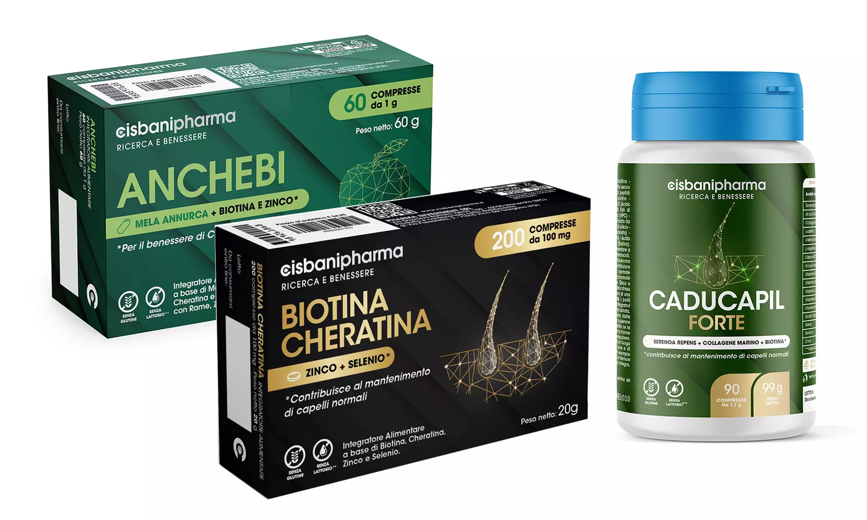 Prodotti per la caduta dei capelli Cisbani Pharma