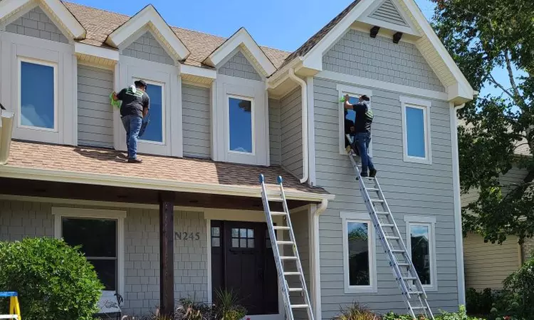 Interior and Exterior Window Cleaning for 30 Windows