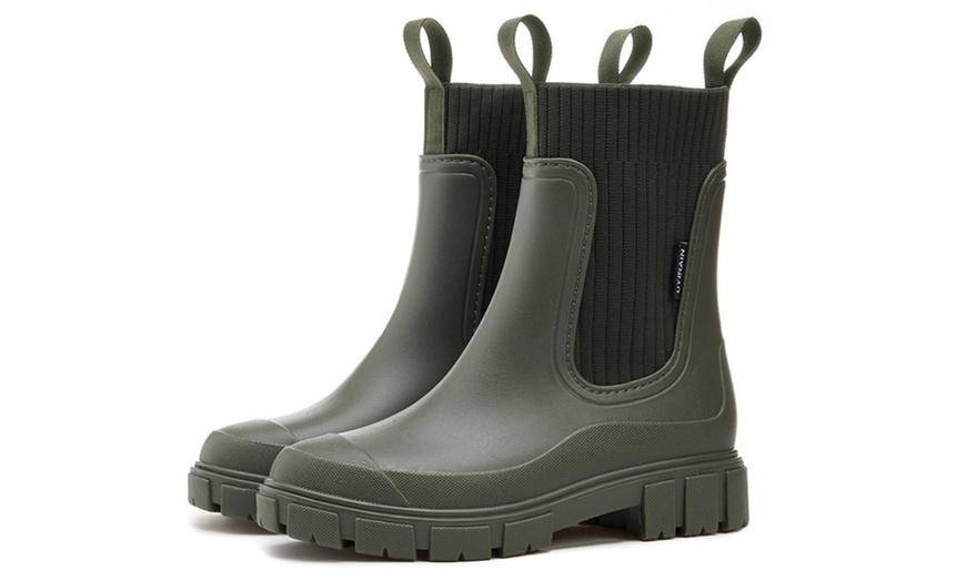 Image 7: Women's Chelsea Rain Boots