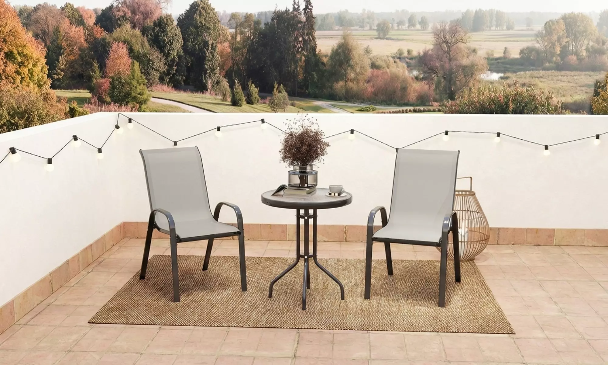 Outsunny Garden Bistro Set