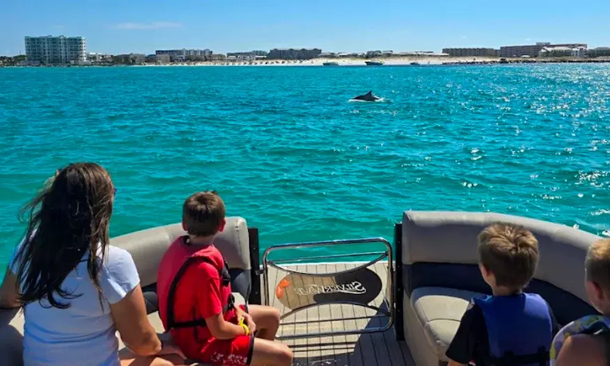 2 or 4-Hour Dolphin and Crab Island Cruise Or 2-Hour Sunset Cruise