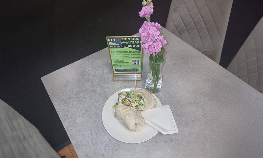 Image 2: Breakfast/Brunch or Lunch for 4: Any Drink, Breakfast, Bakery/Lunch