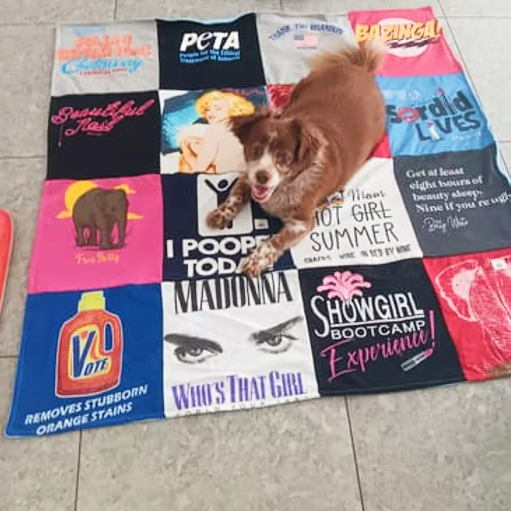 Custom T-Shirt Memory Blankets & Quilts | Made in the USA | From My T-shirt Blanket, Inc