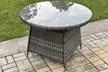 Rattan Effect Garden Dining Set - Image 4