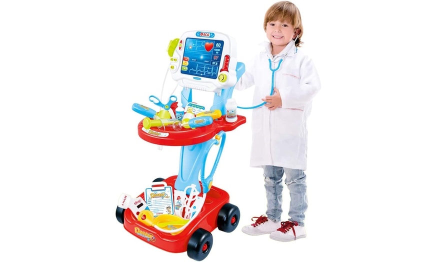 Image 1: Kids Medical Center Set with Accessories