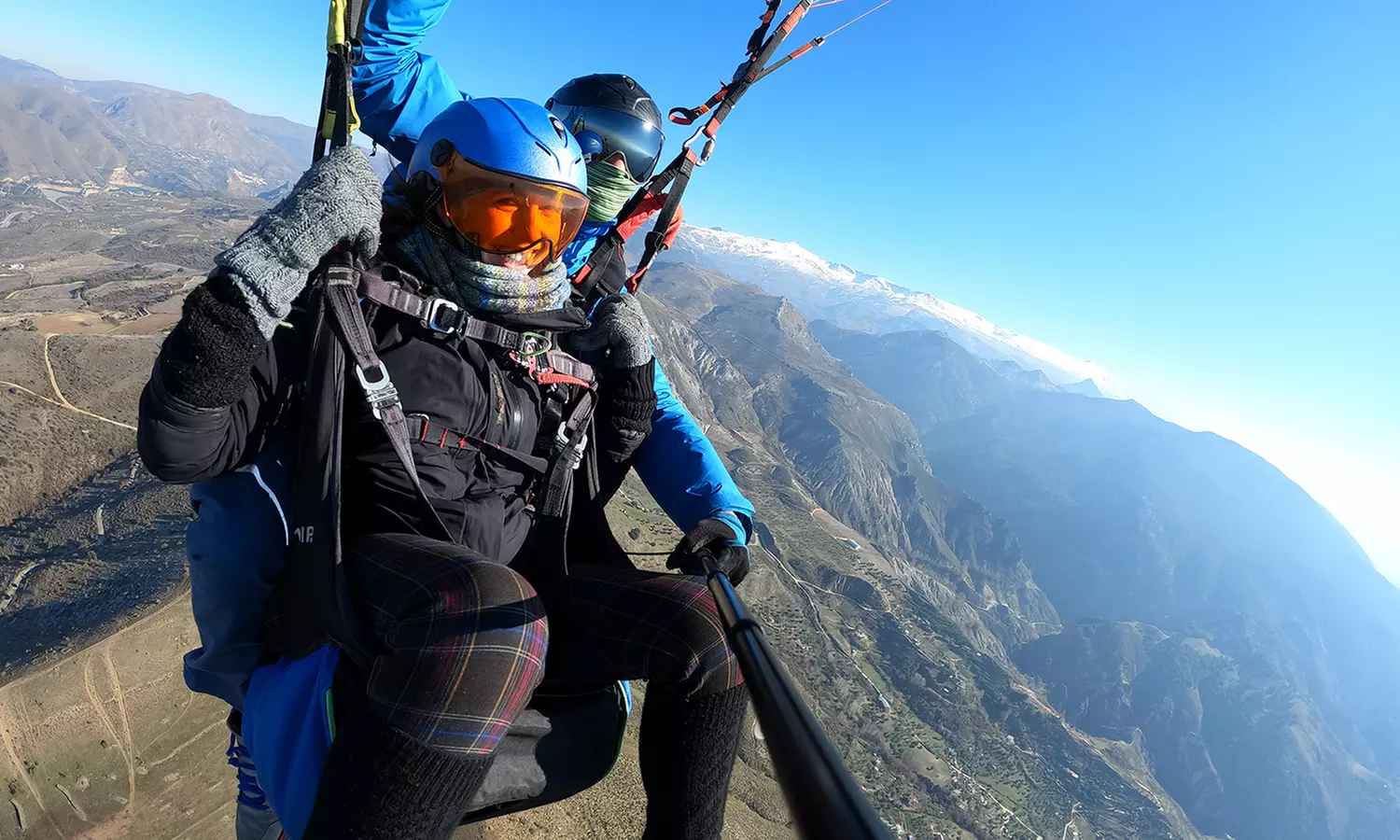 Vuelo en parapente en Sierra Nevada