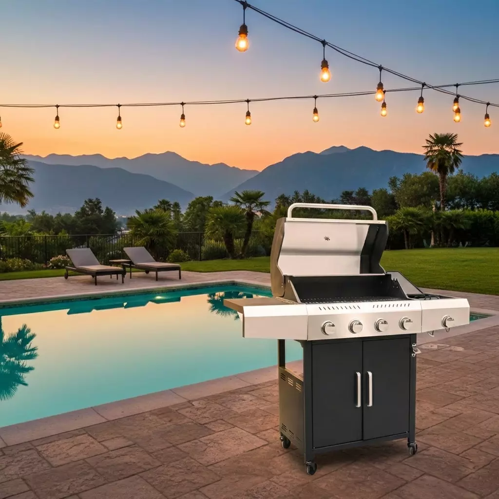 Barbecue a gas professionale da 13 kW