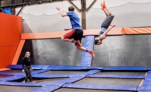 Jump into Fun: 90-Minute Pass with Sky Socks at Sky Zone Covina