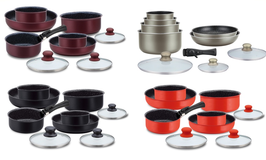 Image 1: Herzberg 10er-Set Kochgeschirr