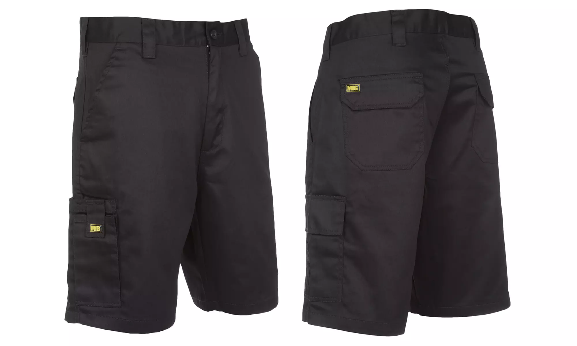 MIG Men’s Multi-Pocket Cargo Work Trousers - 210gsm