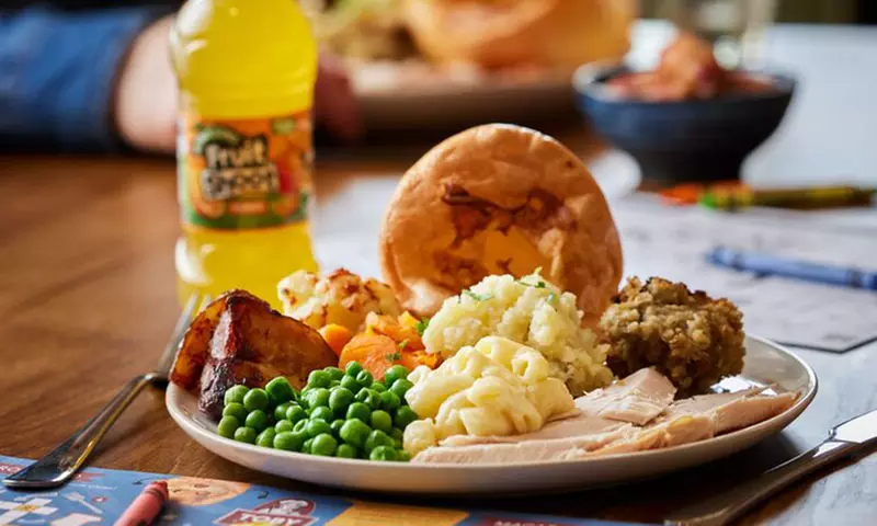 Toby Carvery, Two-Courses