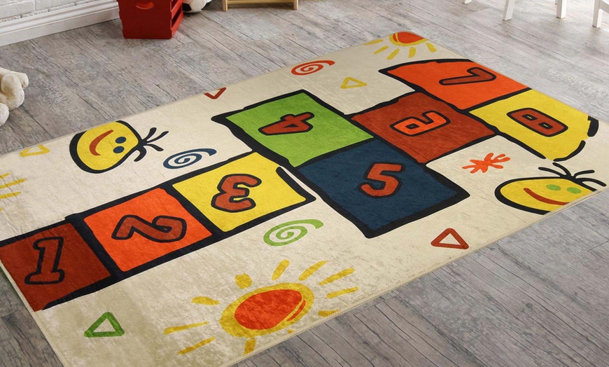 Image 9: Tapis antidérapant pour chambre enfant