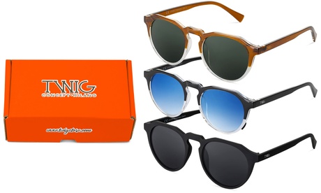 3 occhiali da sole Woolf Premium Twig Concept Milano