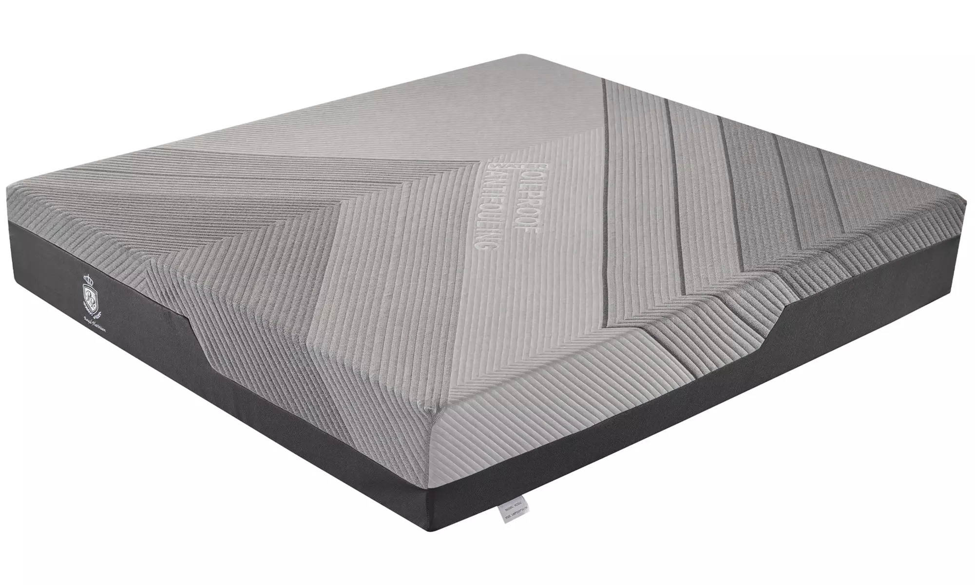 Matelas Sampur hybride mémoire de forme gel, tissu bambou et charbon