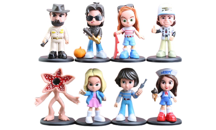 Image 1: 8er-Set Sci-Fi Figuren