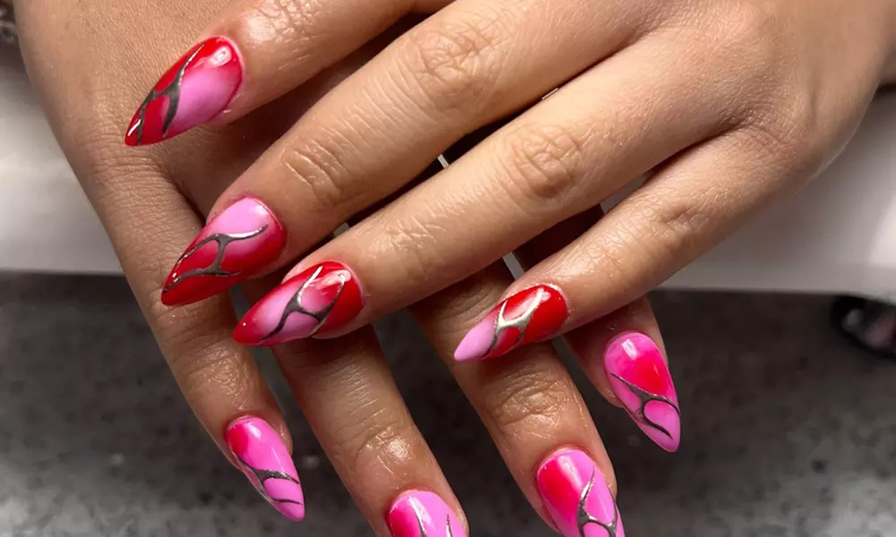 Experience Up to 54% Off with Nailed Up's Gel Pedicure or Manicure Options At Nailed-Up