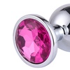 Image 7: Stainless Steel Jeweled Anal Plugs Stimulation Toys Stopper Multi Color