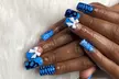 Short, Medium, or Long Freestyle Nail Set with Custom Design at Faithfully Nailed Up To  55% Off - Second Medium