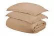 Superior 100% Egyptian Cotton 300 Thread Count Solid Duvet Cover Set - Second Medium
