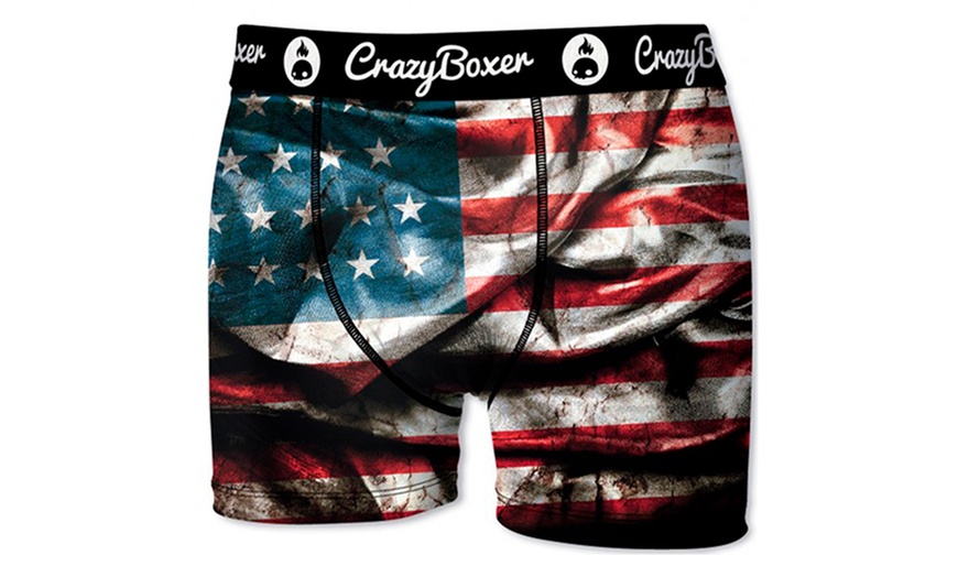 Image 5: Crazy Boxer Men's Boxers 4-Pack