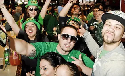 Three-Day St. Patrick's Day Party for One, Two, Four, or Six on March 17–19 from Barcrawls.com (Up to 59% Off) - Primary Image