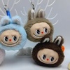 Image 8: Labubu Inspired Plush Keychain Dolls