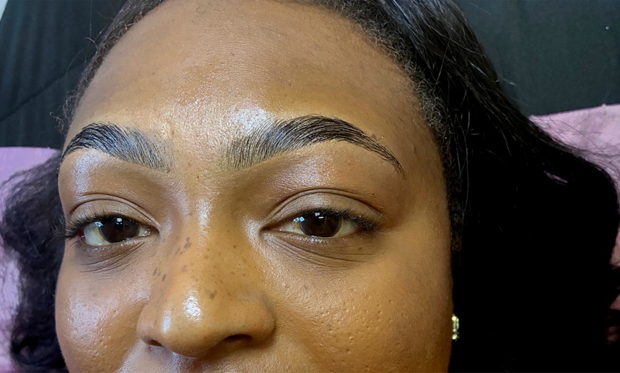 Image 5: Enhance with Eyebrow Tint and wax, Brow Lamination with Brow Tint